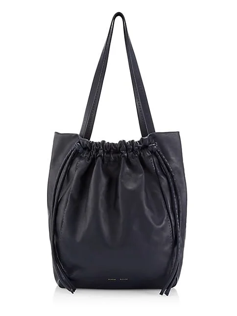Proenza Schouler Drawstring Leather Tote