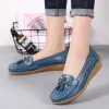 Women's hollow soft leather breathable moccasins sandals 2022
