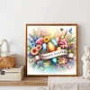>SALE<5D DIY Full Round Drill Diamond Painting Happy Easter Kit Home Decor Art 30x30cm