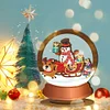 >SALE<Wooden Christmas Table Top Diamond Painting Ornament Kits Xmas Home Decor (C)