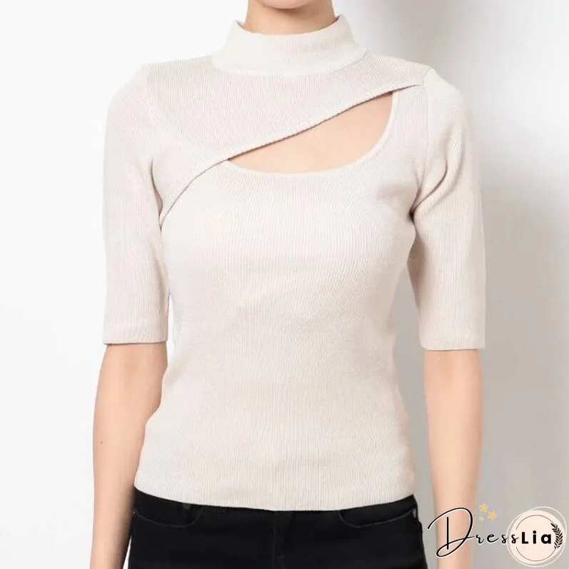Christmas Gift Kuzuwata Japanese Jumpers Autumn Winter New Women Sweaters Sexy Hollow
