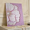 DIY Pearl Painting White Rose for Home Wall Decor with Frame(30x40cm)