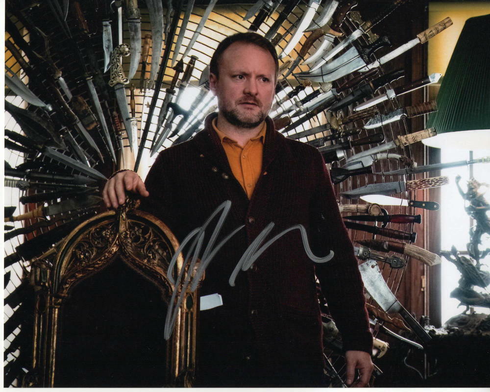 RIAN JOHNSON SIGNED AUTOGRAPH 8X10 Photo Poster painting - KNIVES OUT, STAR WARS THE LAST JEDI