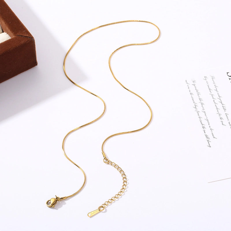 50 Pieces 304 Stainless Steel Necklace Chain