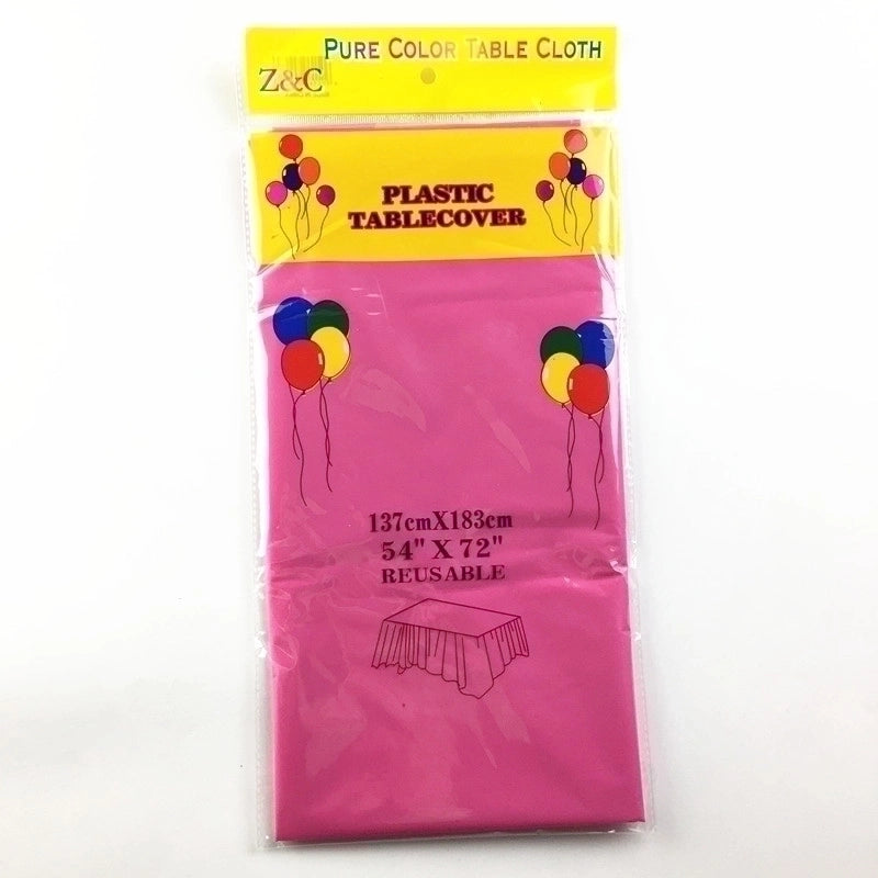 Modern Style Solid Color Cloth Party Street Tablecloth