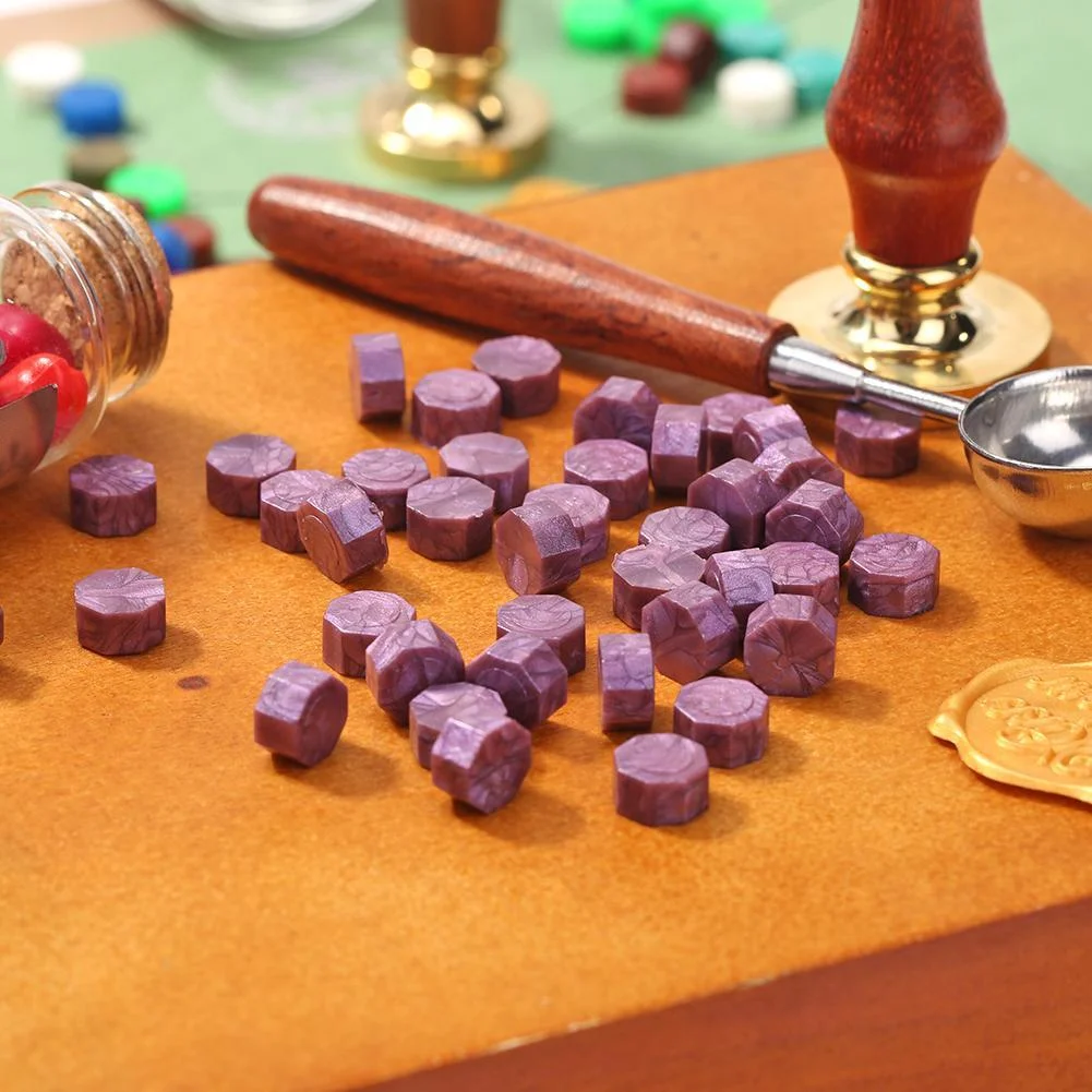 700 bead Retro Fire Painting Sealing Wax Pills Grain Wax Seal