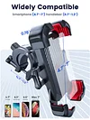 Bike Phone Holder Anti-slip Phone Bracket Cell Phone Holder for 4.7-7 Inch Phone