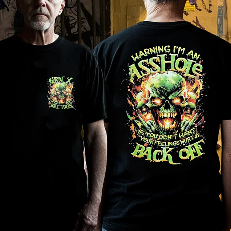 💀 WARNING: I'M AN ASSHOLE! - The Ultimate GEN X Statement Collection 🤘