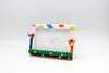 Windmill DIY Building Block Photo Frame Kit,Creative Handmade Assembled Photo Frame Handmade Craft Gift Home Tabletop Display Decor