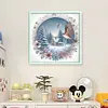 Garland Cottage-11CT Stamped Cross Stitch 40*40cm/15.75*15.75in tapestrymarket
