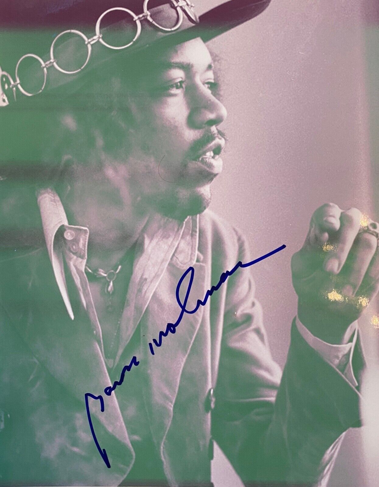 Baron Wolman Signed Autographed 8x10 Photo Poster painting Jimi Hendrix Photo Poster paintinggrapher COA