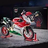 1/9 Motorcycle Model With Engine Startup, Throttle Control, And Exhaust Spray Simulation, Die-Cast Motorcycle, Ideal Gift For Men