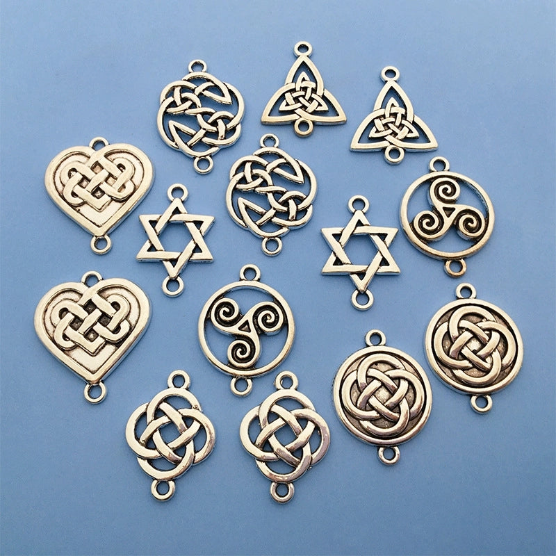 1 Piece 20 * 25mm Alloy Witches Knot Jewelry Accessories Pendant