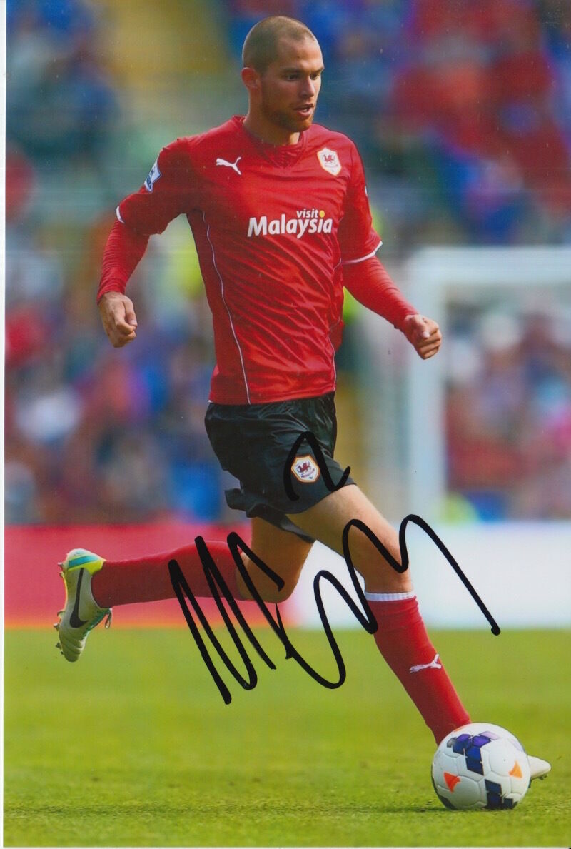 CARDIFF CITY HAND SIGNED MATT CONNOLLY 6X4 Photo Poster painting 6.