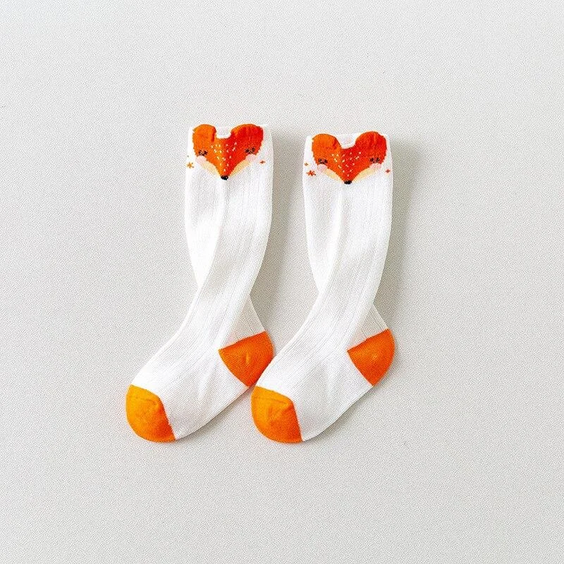 YWHUANSEN 0 to 2 Yrs Animal Baby Knee High Socks Spring Autumn Winter Newborn Leg Warmer For Girls Boys Infants Cotton Long Sock