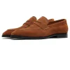 Handmade Mens Casual Suede Leather Loafers Shoes