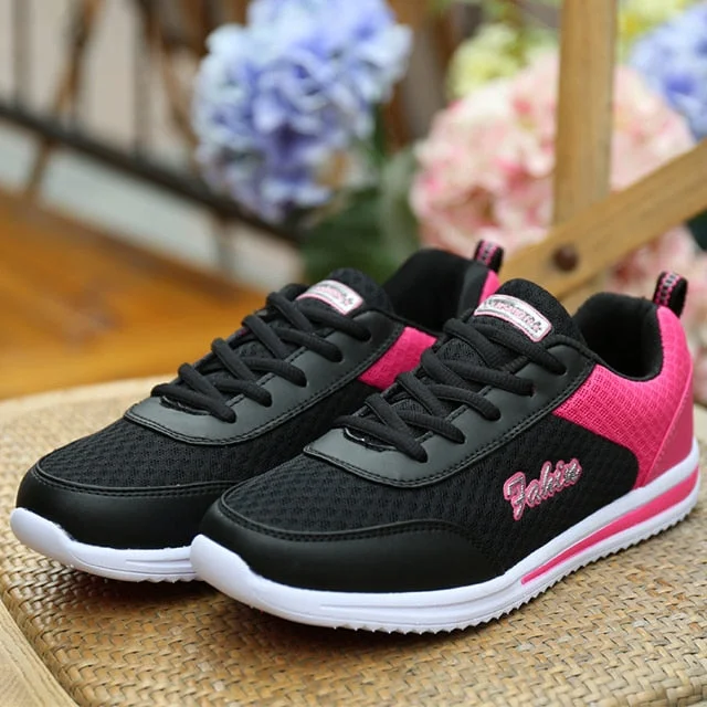 2021 New Woman Casual Shoes Breathable Women Shoes Mesh Female Fashion Sneakers Women Chunky Sneakers Shoes Sapato Feminino