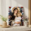 Framed Diamond Painting - Special Shaped - Our Lady (30x40cm)