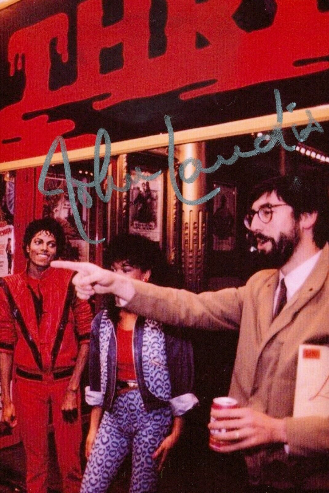 John Landis Signed 6x4 Photo Poster painting Thriller Michael Jackson Genuine Autograph + COA