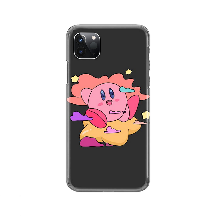 Kirby Sitting On A Star, Kirby iPhone Case