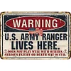 Warning - Vintage Metal Signs(12*16Inch) - Warning