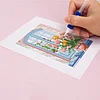 12pcs Flower Arch 5D DIY Square Drill Diamond Painting Kits for Adults Beginners Home Decor Diamonds Paintings Gem Art 5.91x7.09in