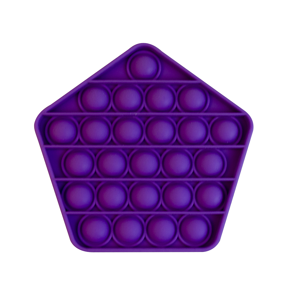 

Purple Pentagon- Pop It Fidget Toy, 501 Original