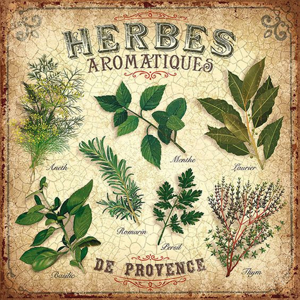 

Herbes - Round/Square Drill Diamond Painting - 30*30CM, Square diamond 30*30cm, 501 Original