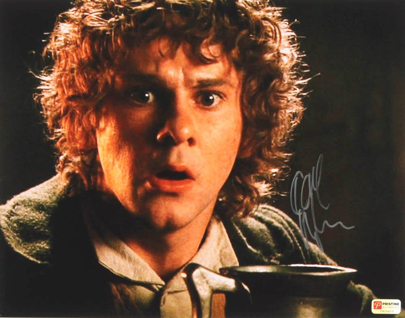 Dominic Monaghan Signed Autographed The Lord of the Rings