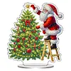DIY Santa Claus And Tree Diamond Painting Ornaments (Double-Sided)