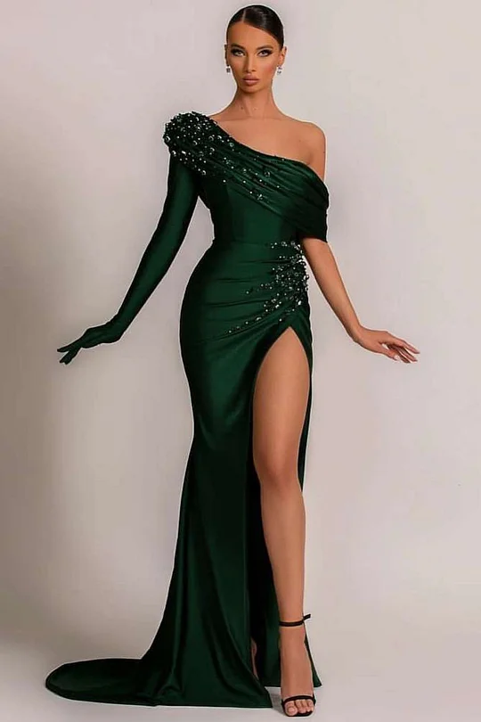 One arm clearance evening gown