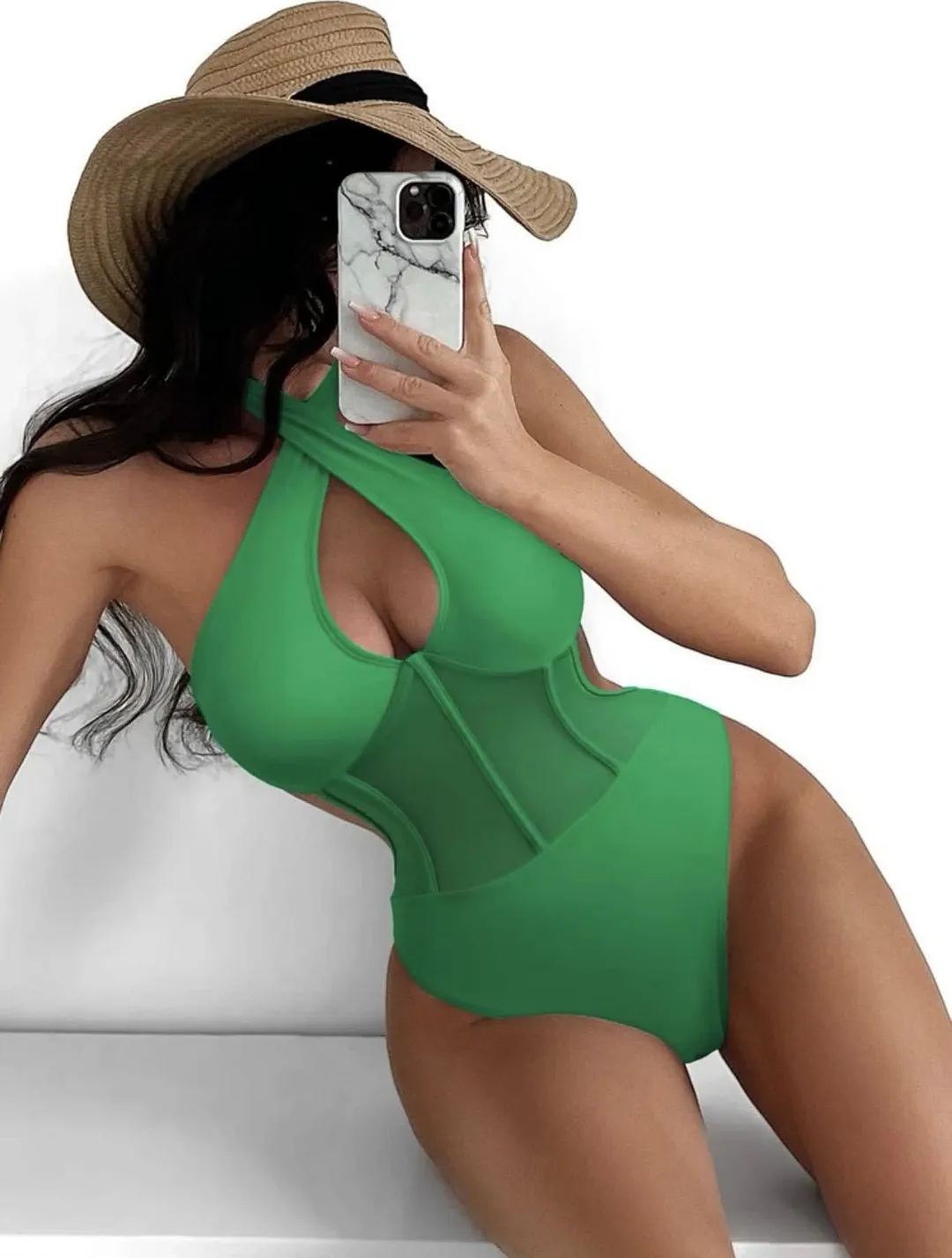 Churchf 2023 New Sexy Bar Conjoined Swimsuit Bikini