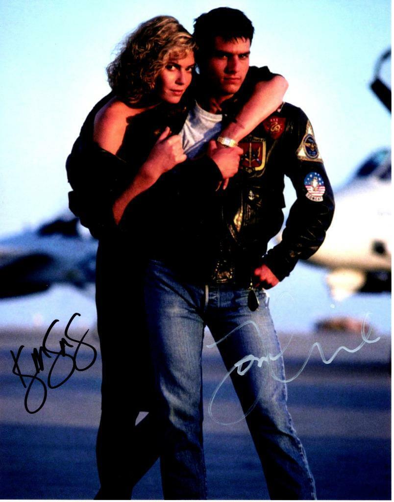 Kelly McGillis Tom Cruise autographed 11x14 Picture Photo Poster painting signed Pic with COA