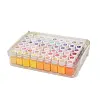 54 Grids Perler Beads Storage Case Clear Craft Organizer