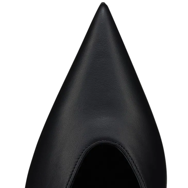 95mm Pointed Toe High Heel Red Bottoms Pumps Prom Shoes Sandals-vocosishoes
