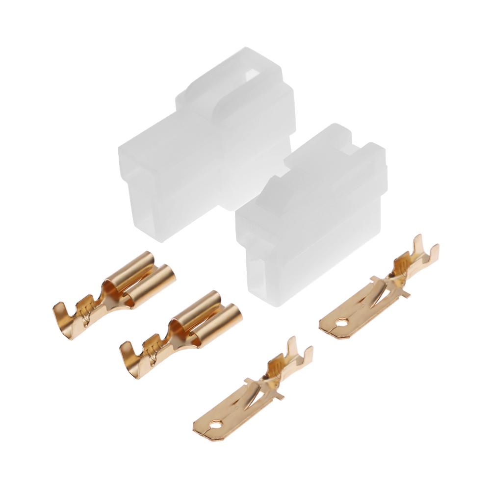 

T-Type 2 Pin DC Power Connector Plug for VHF/UHF Kenwood Yaesu Icom Radio, 501 Original