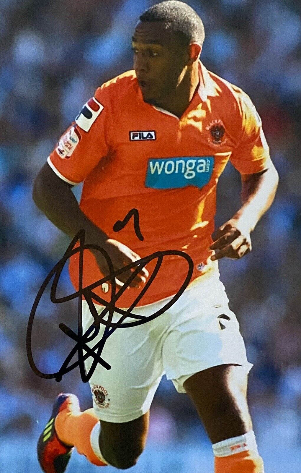 Matt Phillips Genuine Hand Signed 6X4 Photo Poster painting - Blackpool FC 5