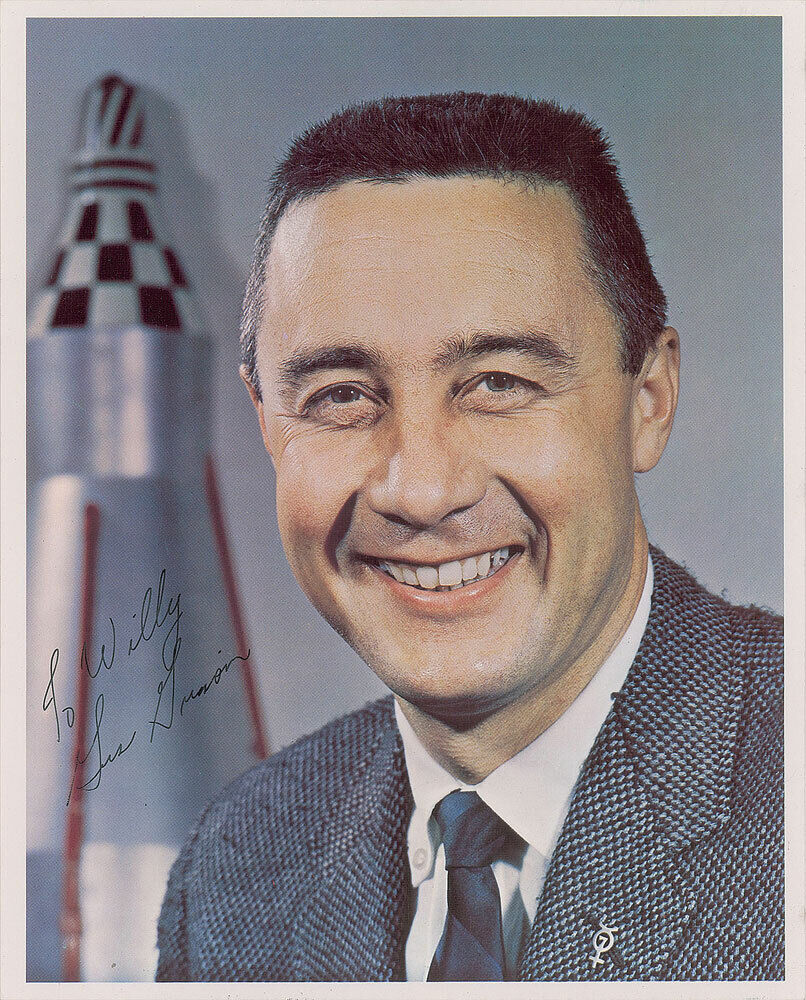 GUS GRISSOM - Signed Photo Poster paintinggraph - NASA Astronaut - Space - preprint