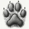 Black Cat'S Paw-18CT Stamped Cross Stitch 20*20cm/7.87*7.87in tapestrymarket