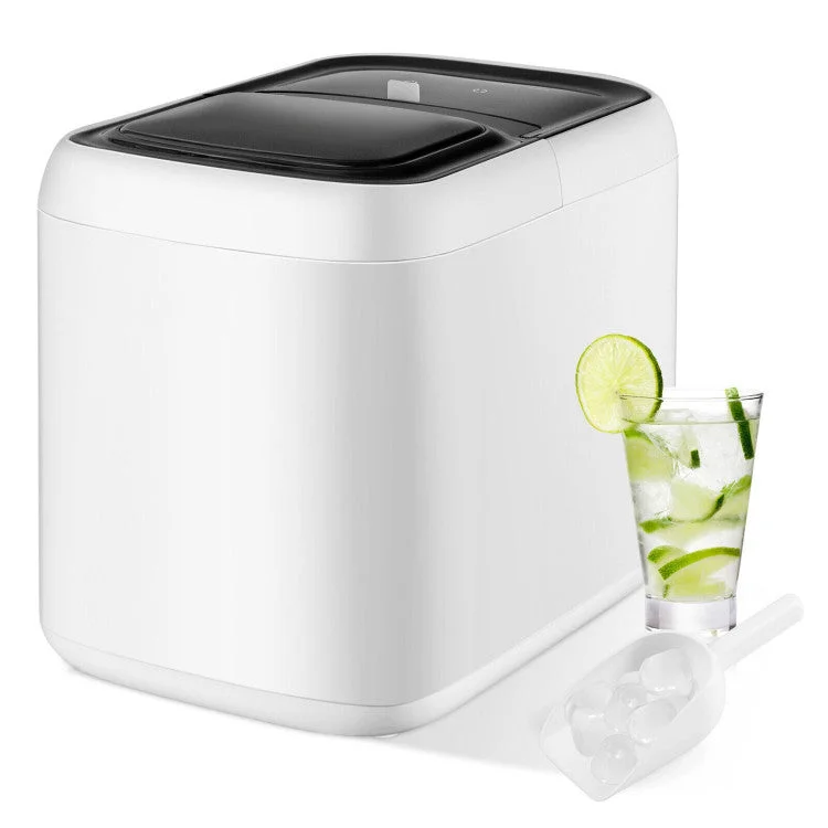 Portable Self-Clean Countertop Ice Maker