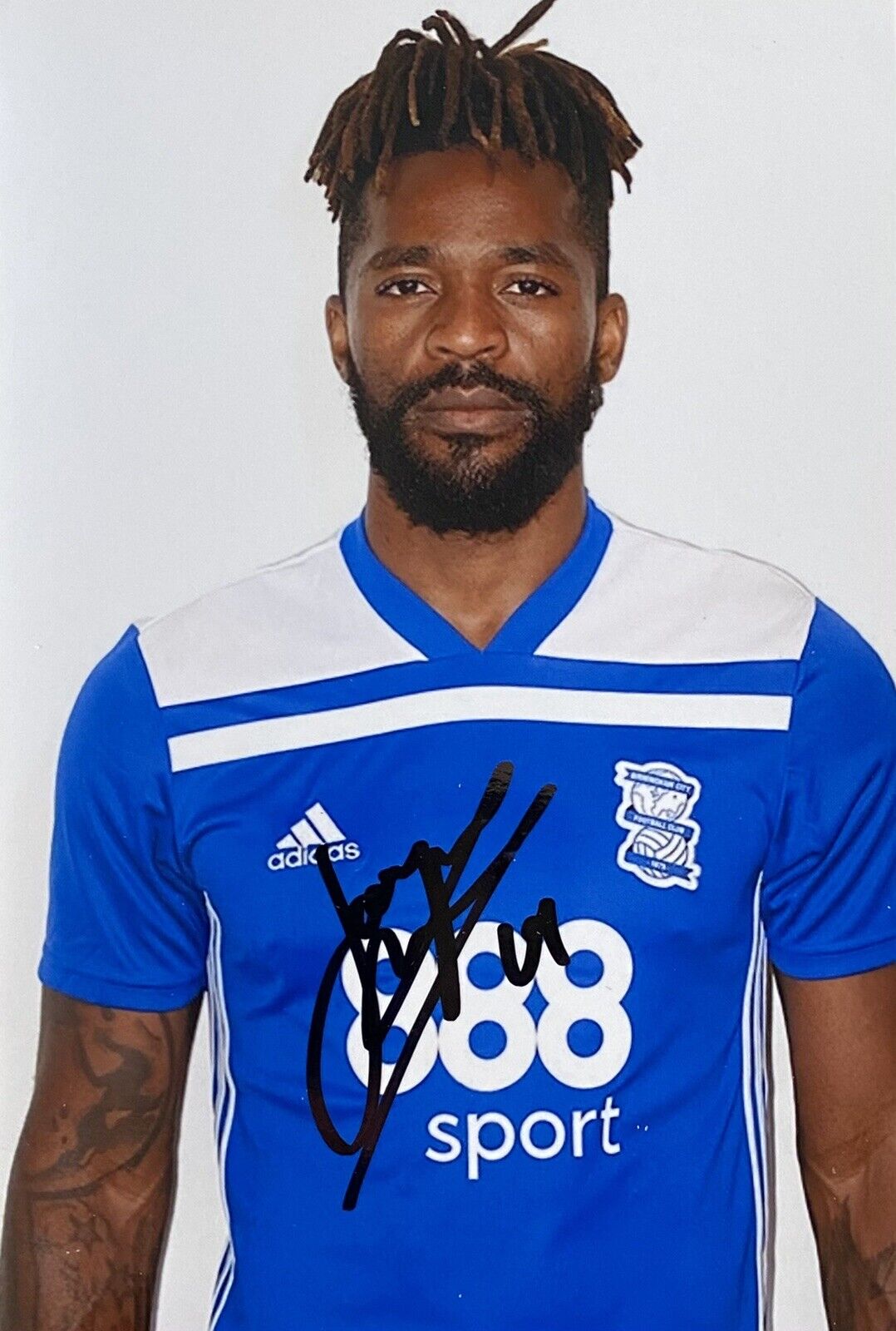 Jacques Maghoma Genuine Hand Signed 6X4 Birmingham City Photo Poster painting
