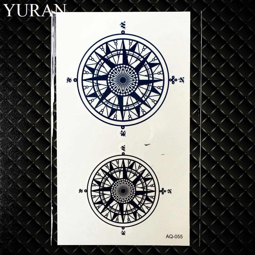 Watercolor Dream Catcher Temporary Tattoo Women Tribal Tattoo Sticker Black Dreamcatcher Fake Flash Tatoo Girl Body Arm Shoulder