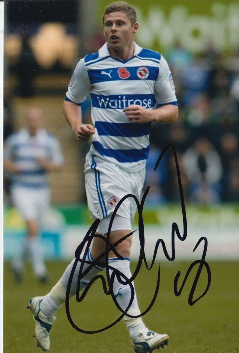 READING HAND SIGNED SIMON CHURCH 6X4 Photo Poster painting 8.