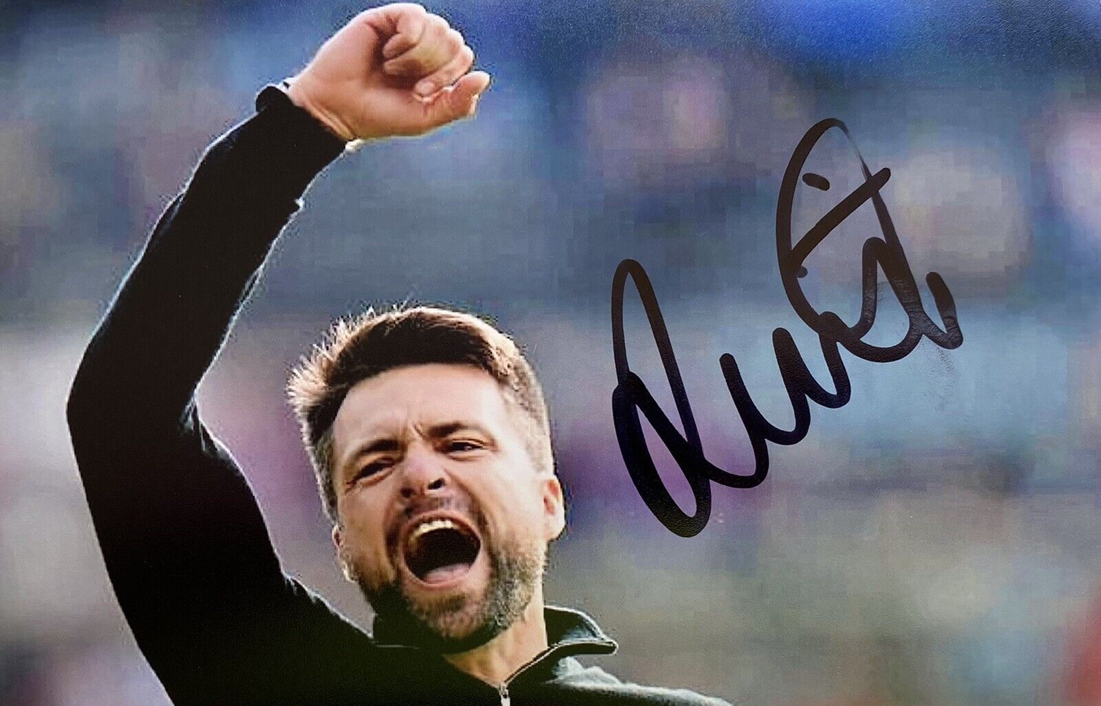 Russell Martin Genuine Hand Signed Swansea City 6X4 Photo Poster painting 3