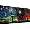 (US Local)Starry Night-11CT Stamped Cross Stitch Kit(100x45cm)