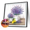 Diamond Painting -DIY Round Drill Lavender Bouquet