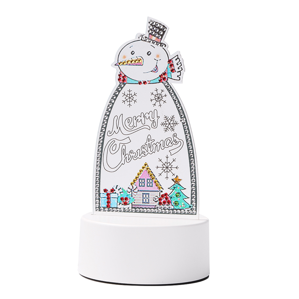 

Snowman - 5D DIY Craft LED Lamp, 501 Original