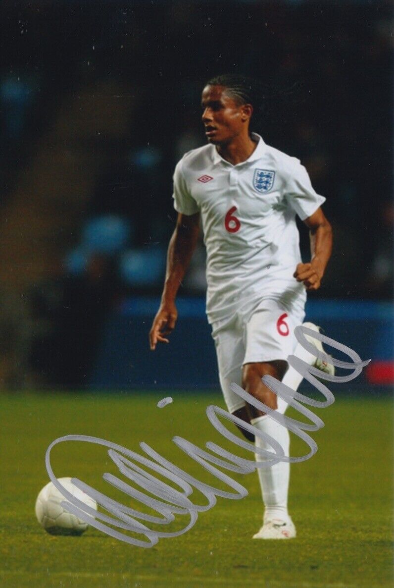 MICHAEL MANCIENNE HAND SIGNED 6X4 Photo Poster painting ENGLAND FOOTBALL AUTOGRAPH 1