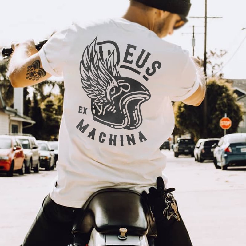 UPRANDY Deus ex machina printed designer t-shirt -  UPRANDY