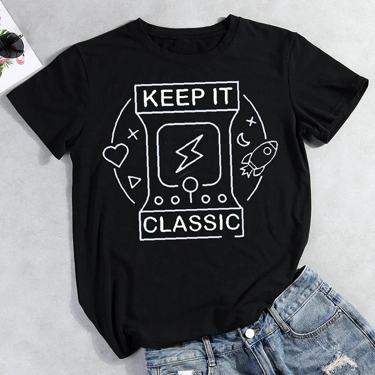 Keep It Classic Round Neck T-shirt